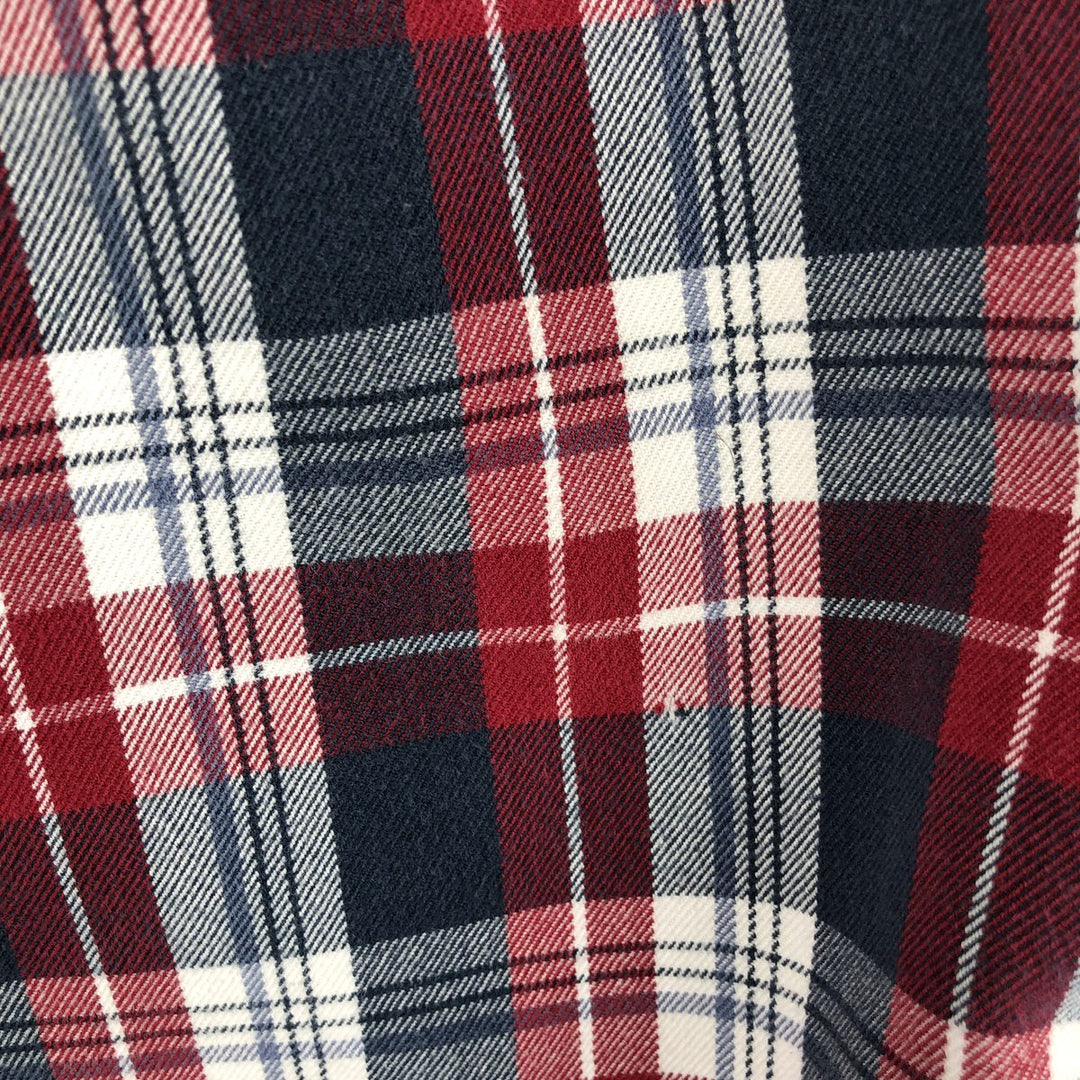 Carhartt Relaxed Fit Long Sleeve Button Down Flannel Check Shirt, Men's XL cotton red type Vintage Second Hand