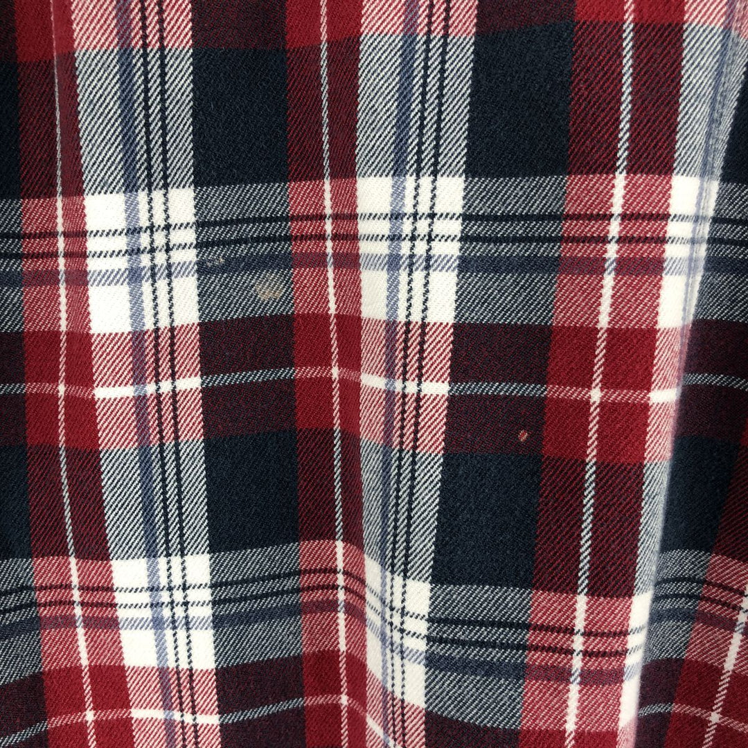 Carhartt Relaxed Fit Long Sleeve Button Down Flannel Check Shirt, Men's XL cotton red type Vintage Second Hand