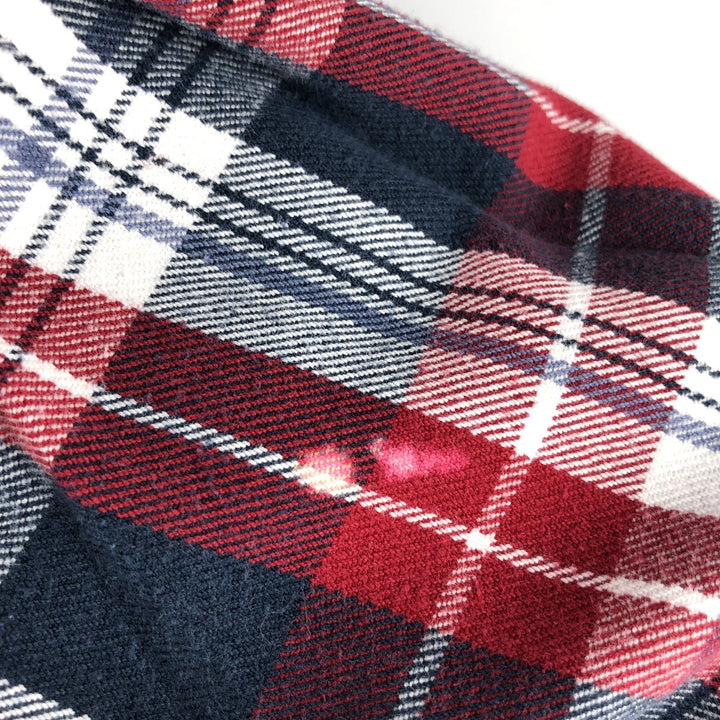 Carhartt Relaxed Fit Long Sleeve Button Down Flannel Check Shirt, Men's XL cotton red type Vintage Second Hand