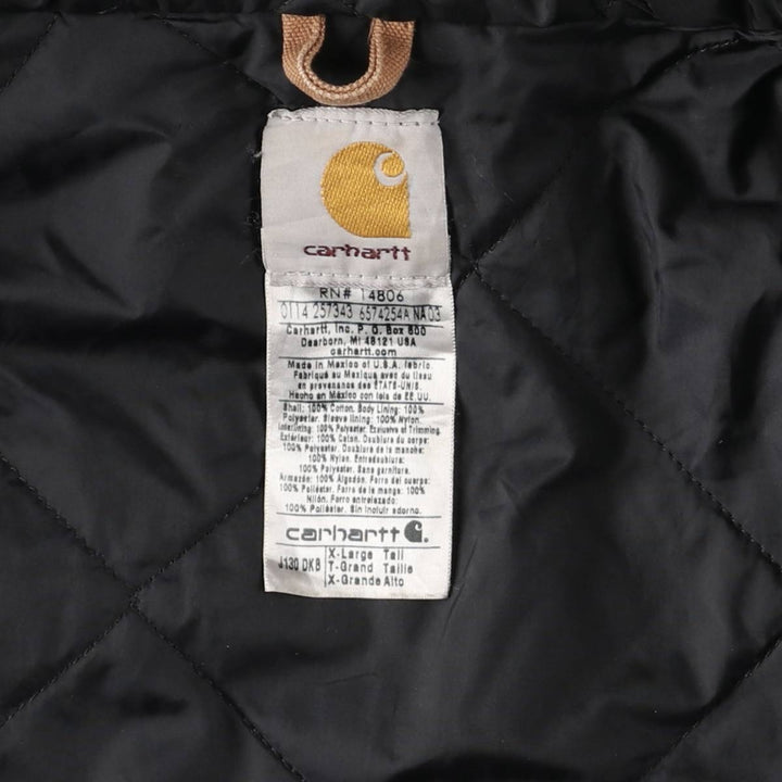 Carhartt Active Jacket, Padded Duck Full-Zip Hoodie, Men's XL cotton ocher yellow type Vintage Second Hand
