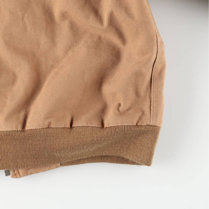 Carhartt Active Jacket, Padded Duck Full-Zip Hoodie, Men's XL cotton ocher yellow type Vintage Second Hand