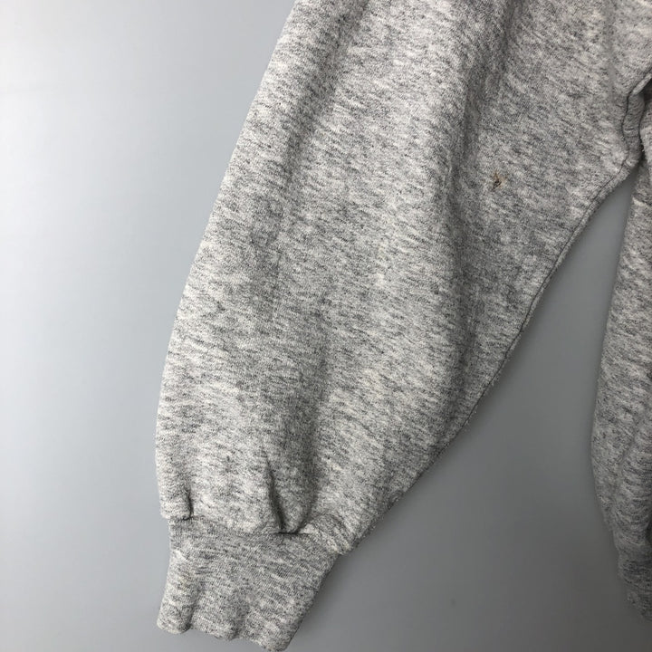 90'S Daquin English Springer Spanish Dog Print Animal Sweatshirt, Made in Canada, Men's Size Large, Vintage cotton gray type Vintage Second Hand