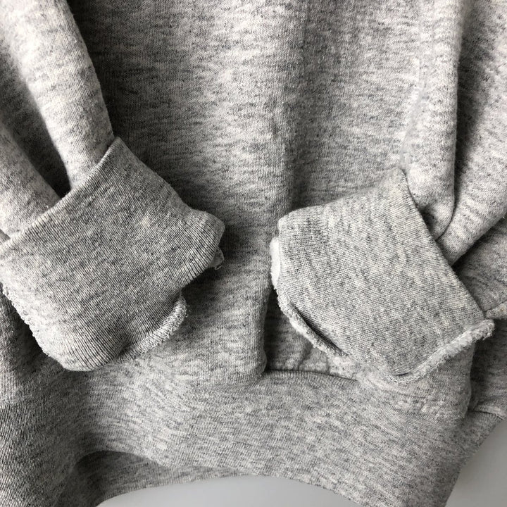 90'S Daquin English Springer Spanish Dog Print Animal Sweatshirt, Made in Canada, Men's Size Large, Vintage cotton gray type Vintage Second Hand