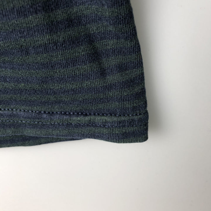 Vintage 90'S Puritan striped T-shirt, men's size XL cotton Green type dark green Vintage Second Hand