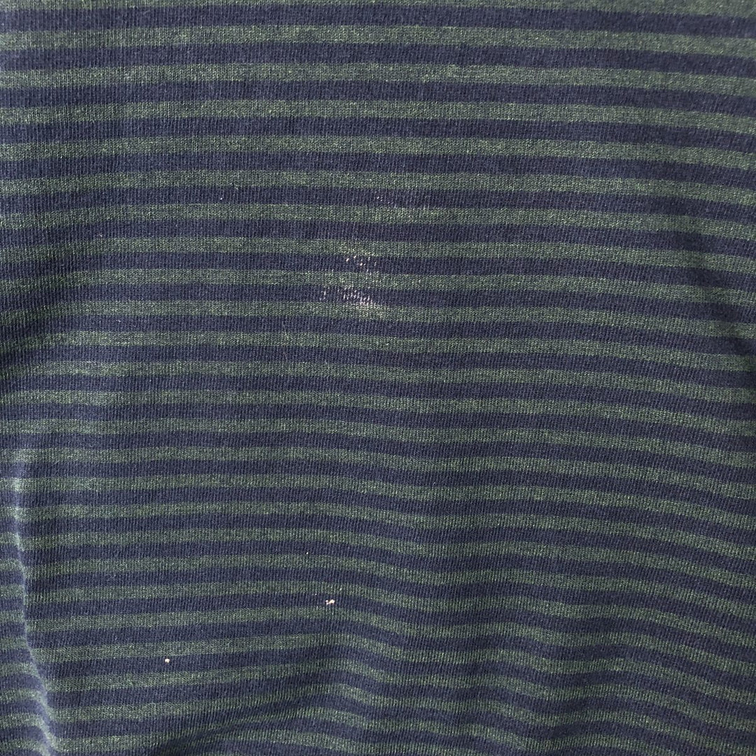 Vintage 90'S Puritan striped T-shirt, men's size XL cotton Green type dark green Vintage Second Hand