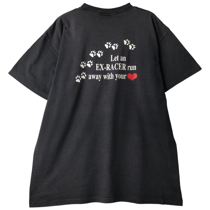 90's ONEITA POWER cotton black type Vintage Second Hand