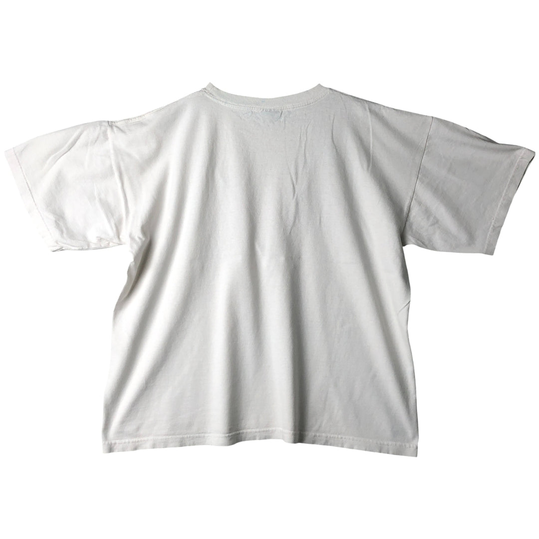 Vintage 90'S OB Print T-Shirt, Men's XL cotton white type Vintage Second Hand
