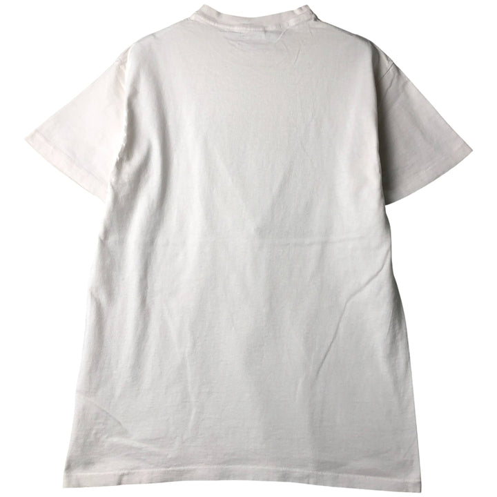 Vintage 1980'S Anvil Print T-Shirt, Made in USA, Men's Size L cotton white type Vintage Second Hand