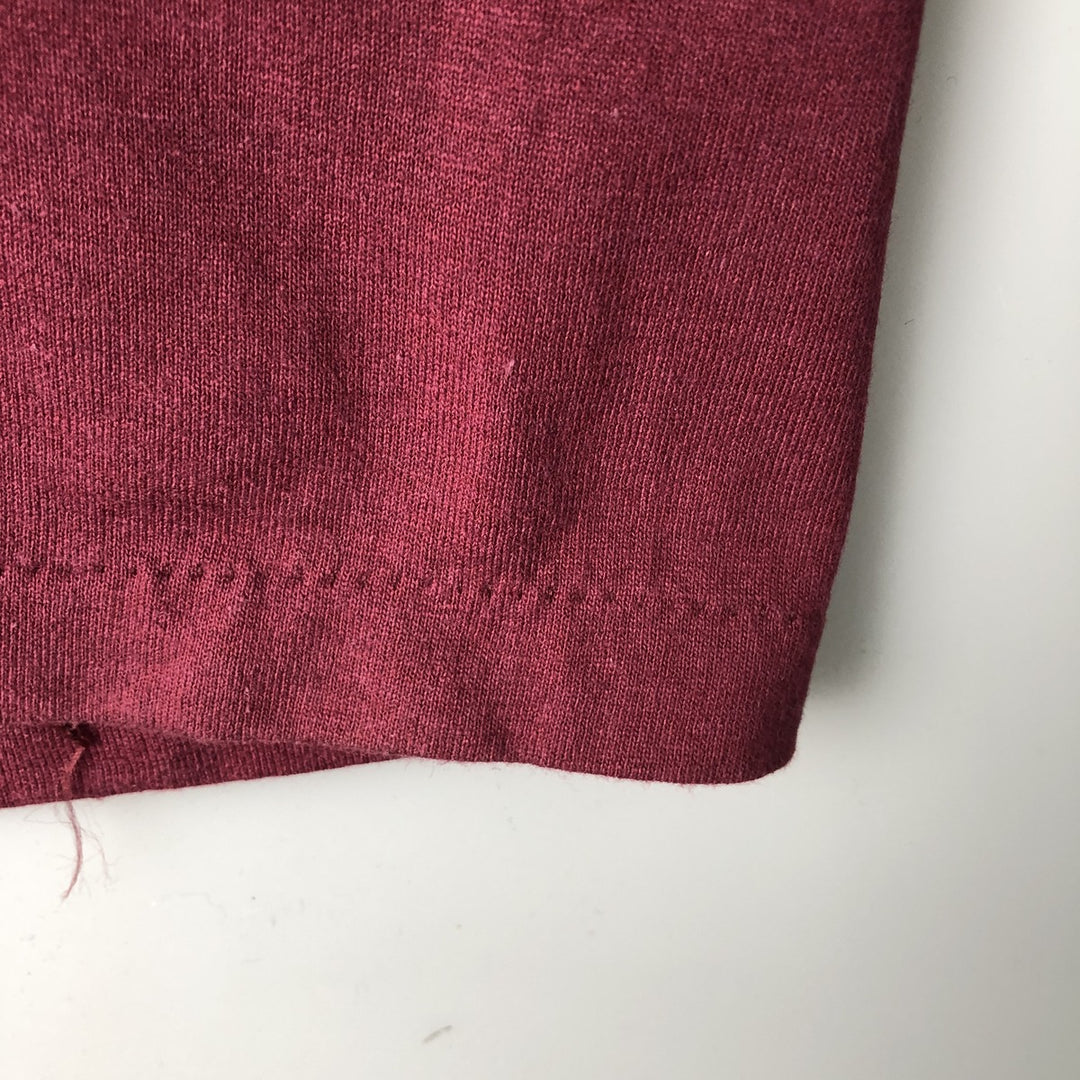 90's ONEITA POWER cotton red type Vintage Second Hand