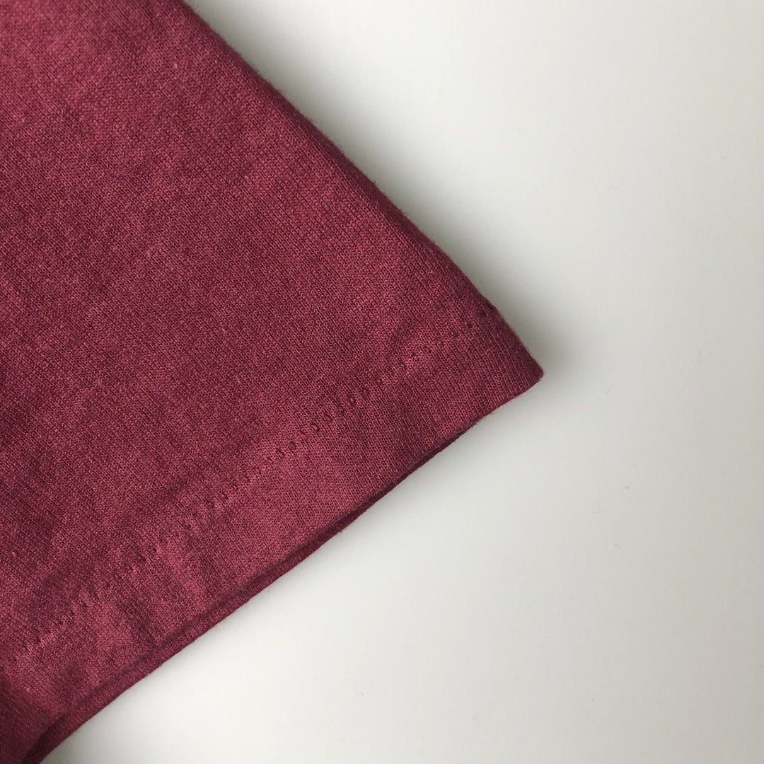 90's ONEITA POWER cotton red type Vintage Second Hand