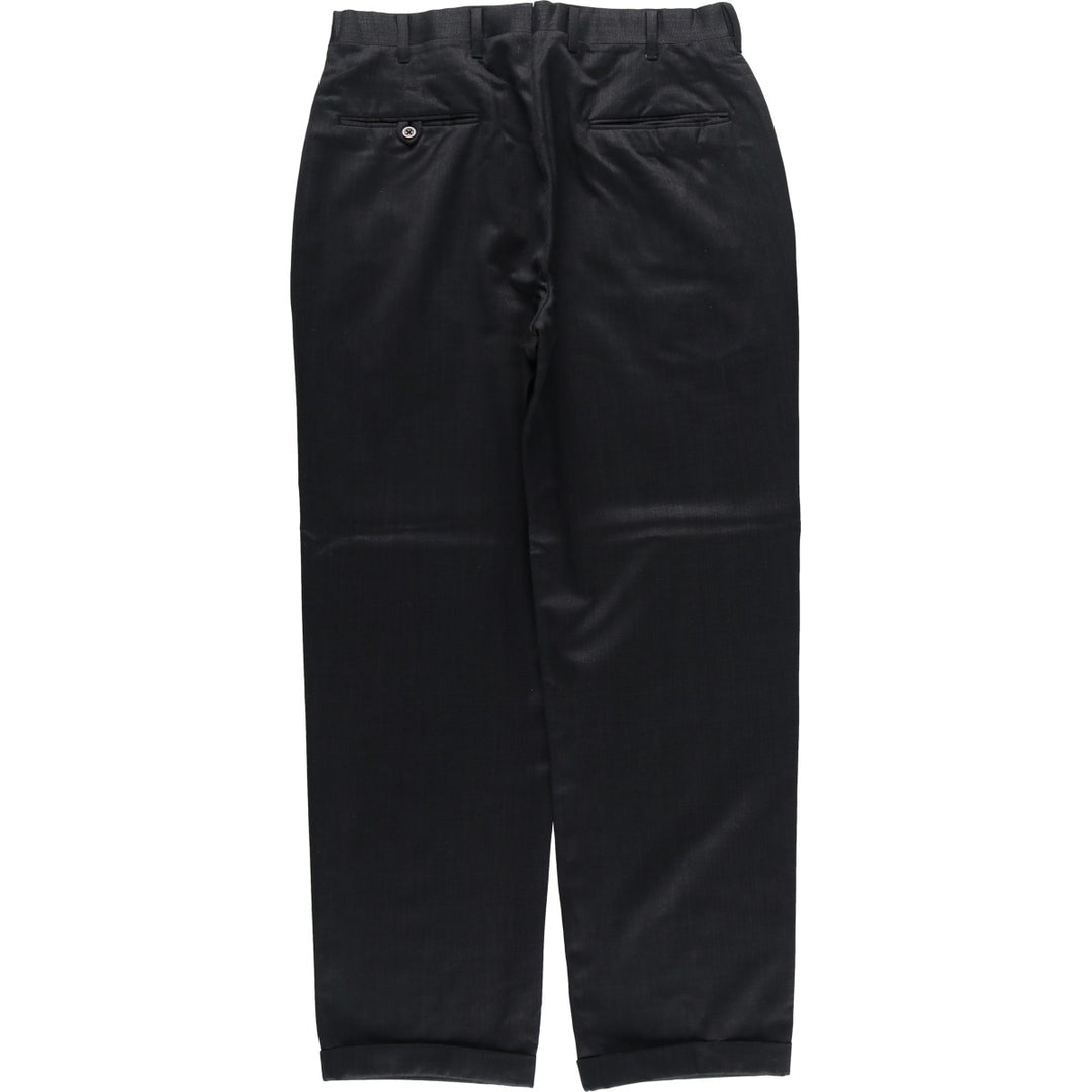 Vintage 80s-90'S NOROL Men's Slacks, Size W30 unclear black type Vintage Second Hand