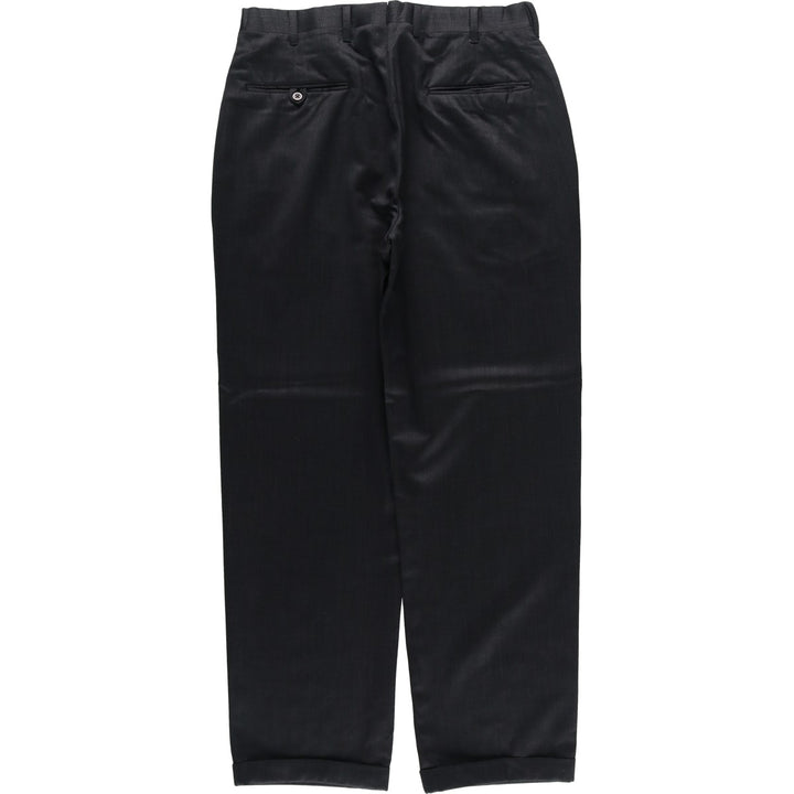 Vintage 80s-90'S NOROL Men's Slacks, Size W30 unclear black type Vintage Second Hand