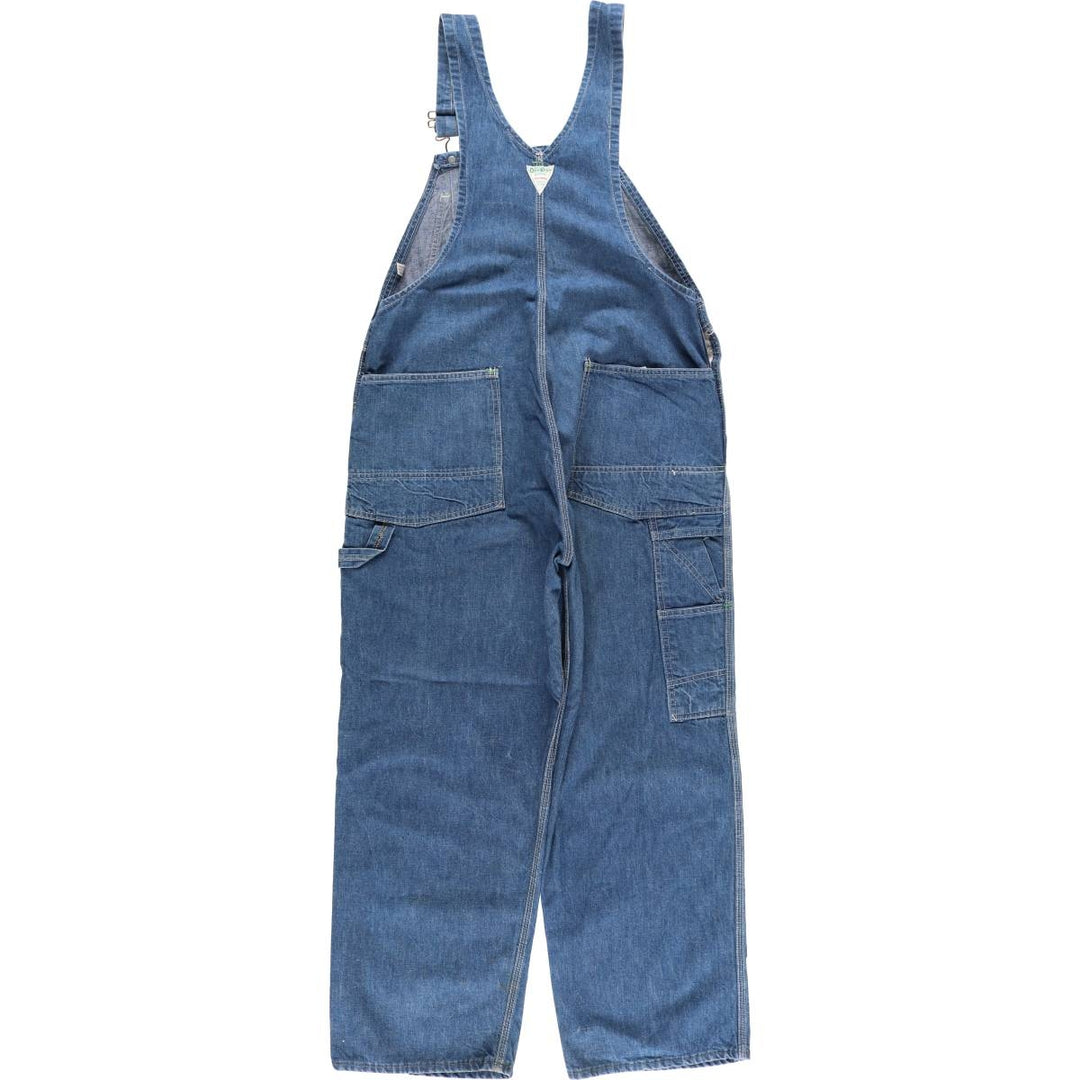 Vintage 1970'S Osh Kosh men's denim overalls, size W39 unclear blue type Vintage Second Hand