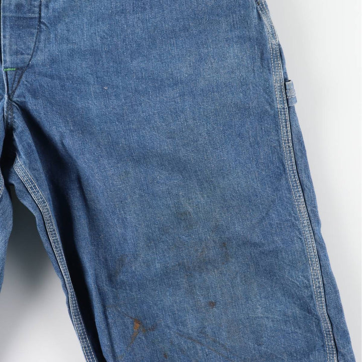 Vintage 1970'S Osh Kosh men's denim overalls, size W39 unclear blue type Vintage Second Hand