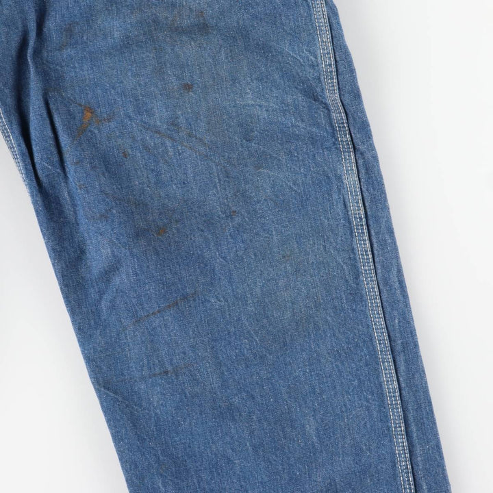 Vintage 1970'S Osh Kosh men's denim overalls, size W39 unclear blue type Vintage Second Hand
