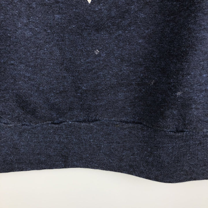 Vintage women's printed sweatshirt, size S unclear navy blue type Vintage Second Hand