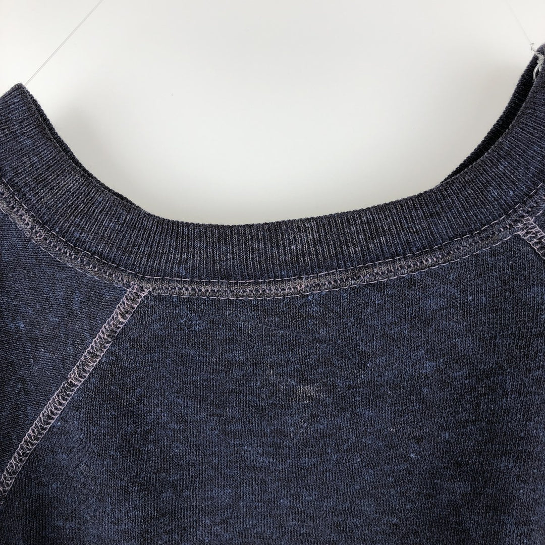 Vintage women's printed sweatshirt, size S unclear navy blue type Vintage Second Hand
