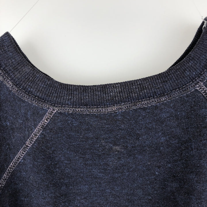 Vintage women's printed sweatshirt, size S unclear navy blue type Vintage Second Hand