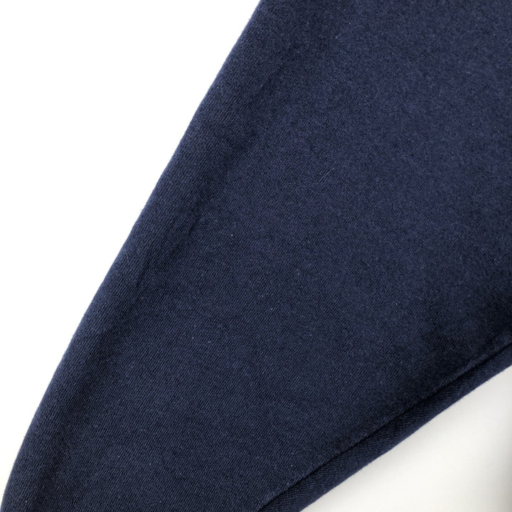 Vintage 90'S Russell Athletic full-zip sweatshirt, size XXL, men's cotton navy blue type Vintage Second Hand