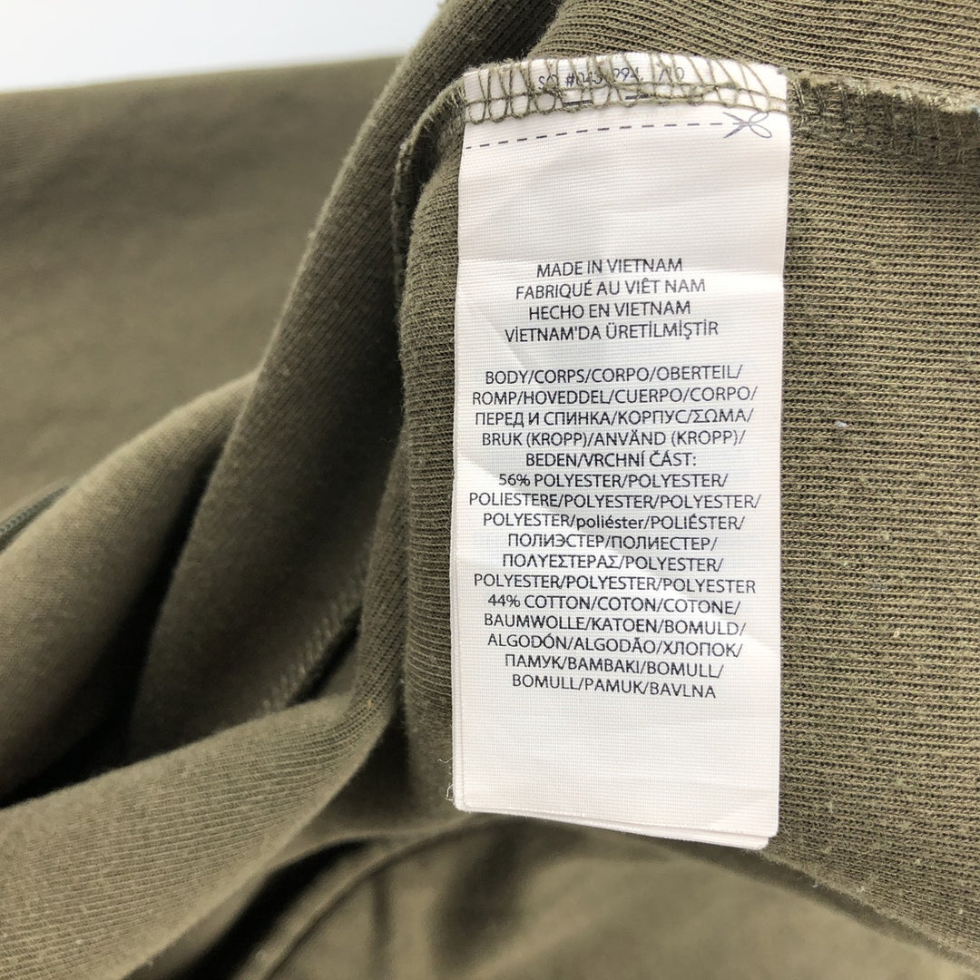 Ralph Lauren POLO RALPH LAUREN Full Zip Sweatshirt Trainer Men's M size polyester Khaki type Vintage Second Hand