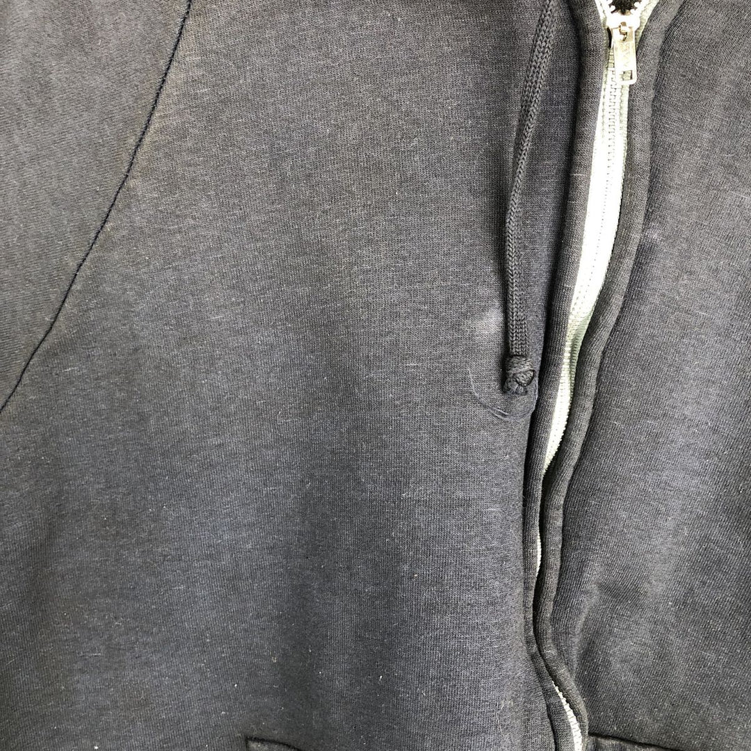 Vintage 1990'S KODIAKPASS double-face full-zip sweatshirt hoodie, size M, men's cotton navy blue type Vintage Second Hand