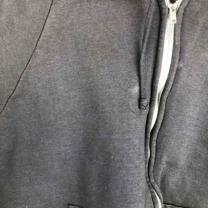 Vintage 1990'S KODIAKPASS double-face full-zip sweatshirt hoodie, size M, men's cotton navy blue type Vintage Second Hand