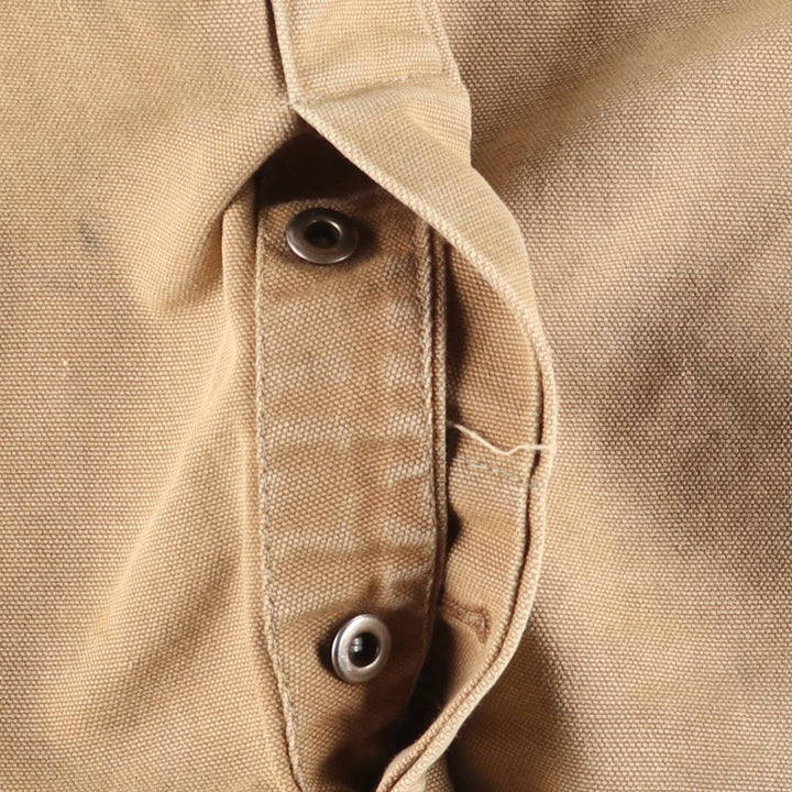 Big size Carhartt double knee duck overalls for men, equivalent to w41 unclear Beige type Vintage Second Hand