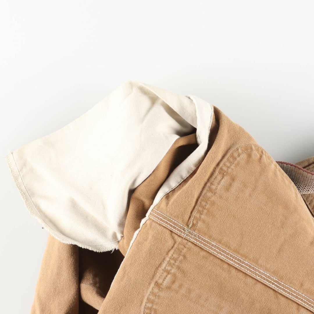 Big size Carhartt double knee duck overalls for men, equivalent to w41 unclear Beige type Vintage Second Hand