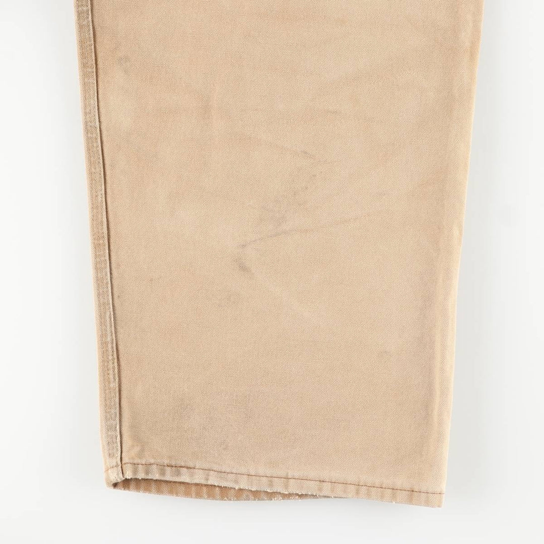 Big size Carhartt double knee duck overalls for men, equivalent to w41 unclear Beige type Vintage Second Hand