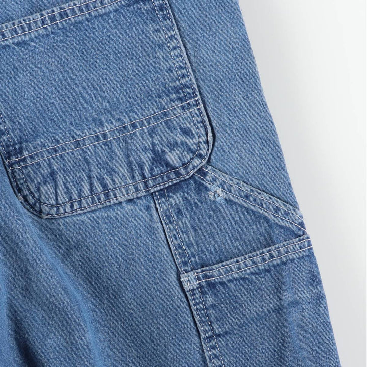 Carhartt Men's Denim Overalls (W30 equivalent) unclear blue type Vintage Second Hand