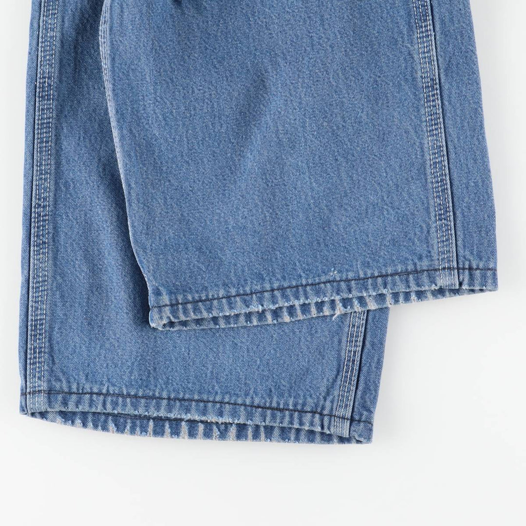 Carhartt Men's Denim Overalls (W30 equivalent) unclear blue type Vintage Second Hand