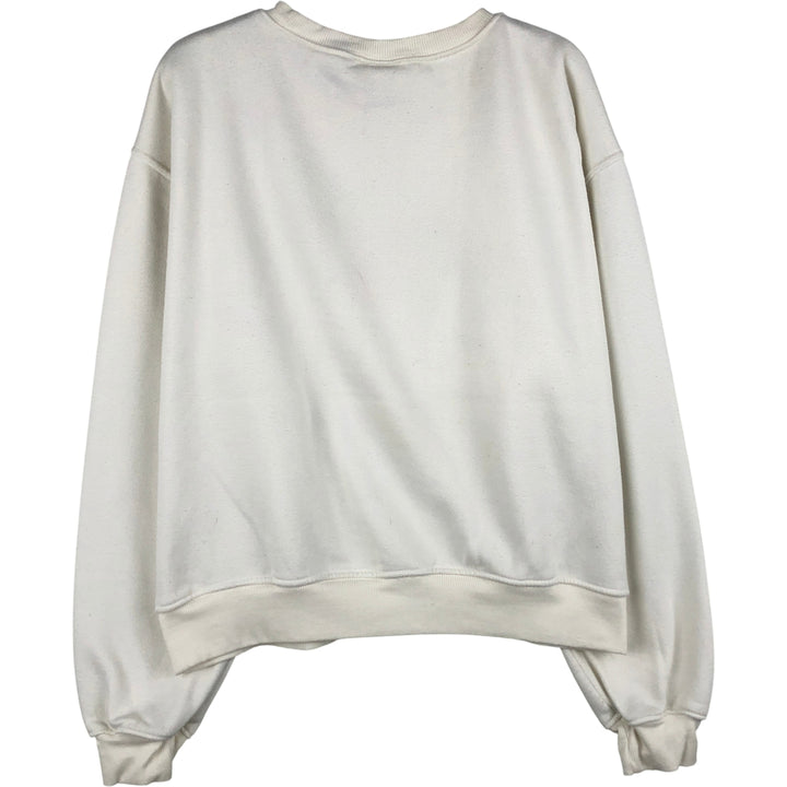 THE POWERPUFF GIRLS Powerpuff Girls Character Sweatshirt, Women's Size M polyester white type Vintage Second Hand