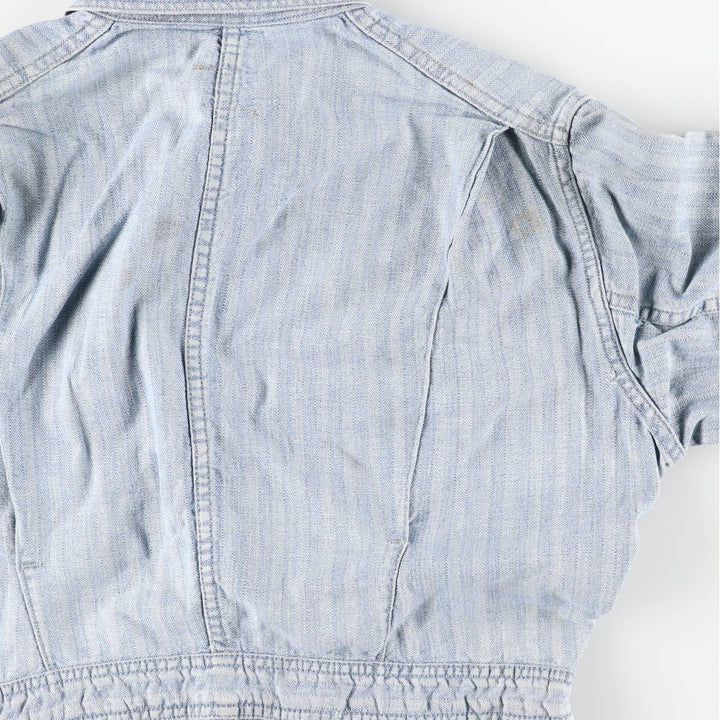 Vintage 1960'S BLUEBELL HBT herringbone twill long-sleeved jumpsuit, men's size M unclear Blue type light blue Vintage Second Hand