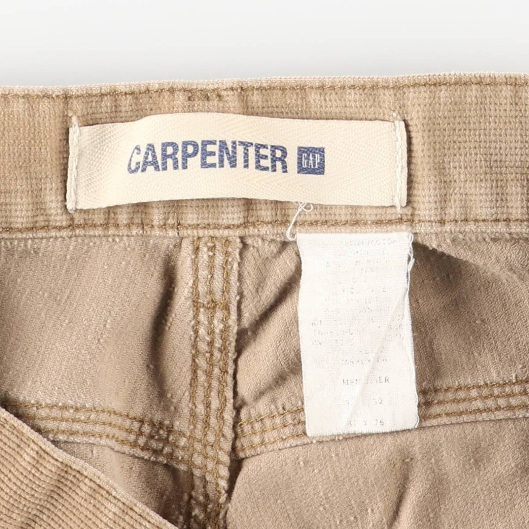 GAP Carpenter Painter Pants, Corduroy Pants, Men's, Size W31 unclear Beige type Vintage Second Hand