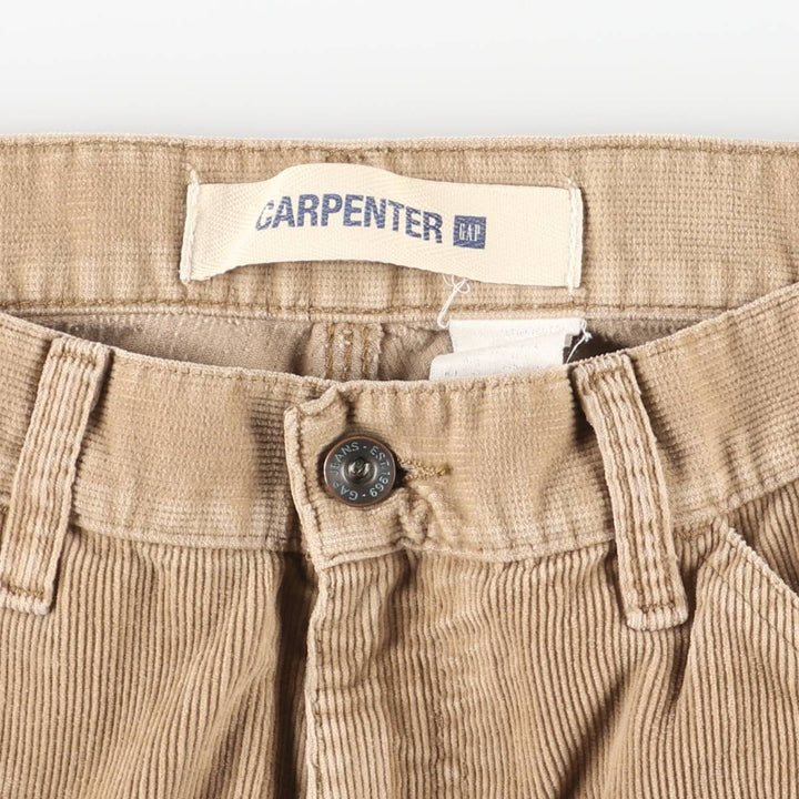GAP Carpenter Painter Pants, Corduroy Pants, Men's, Size W31 unclear Beige type Vintage Second Hand