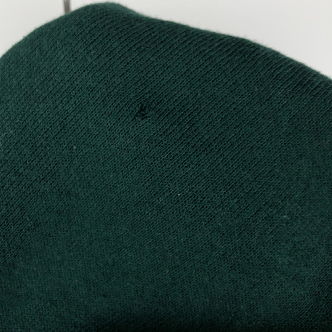 Vintage 1990'S St. John's Bay full-zip sweatshirt hoodie, made in the USA, size L. cotton Green type dark green Vintage Second Hand