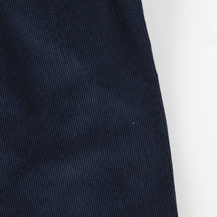 Haggar Casuals Corduroy Pants, Men's Size 34 cotton navy blue type Vintage Second Hand