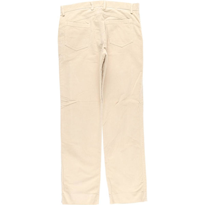 Burberry's Thomas Burberry corduroy pants, size 44, men's size 34 (equivalent to a w34) cotton Beige type Vintage Second Hand