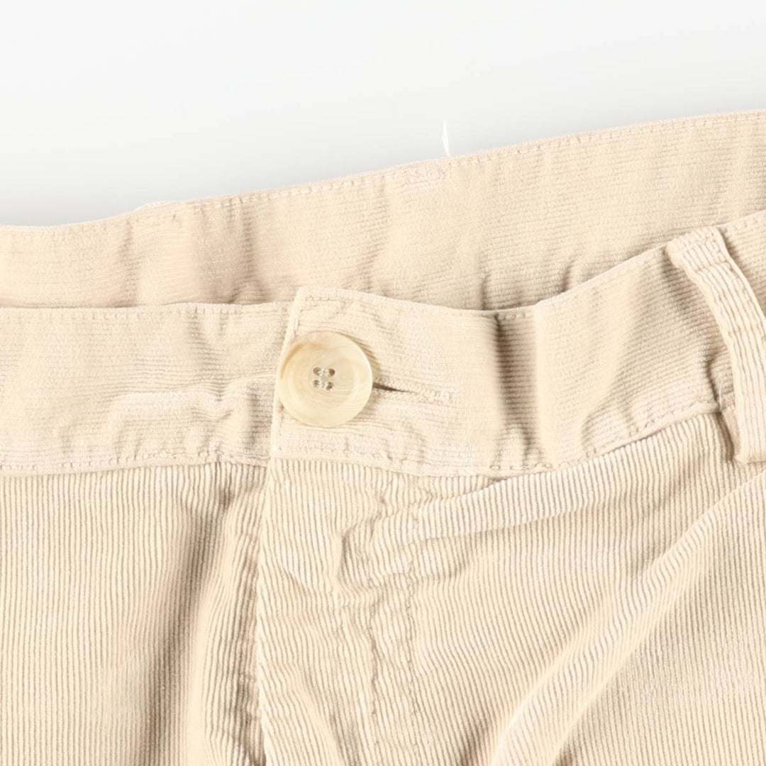 Burberry's Thomas Burberry corduroy pants, size 44, men's size 34 (equivalent to a w34) cotton Beige type Vintage Second Hand