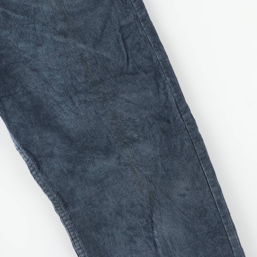 2000'S Levi's 559 Relaxed Straight Corduroy Pants, Men's, Size W33 cotton Navy blue Vintage Second Hand