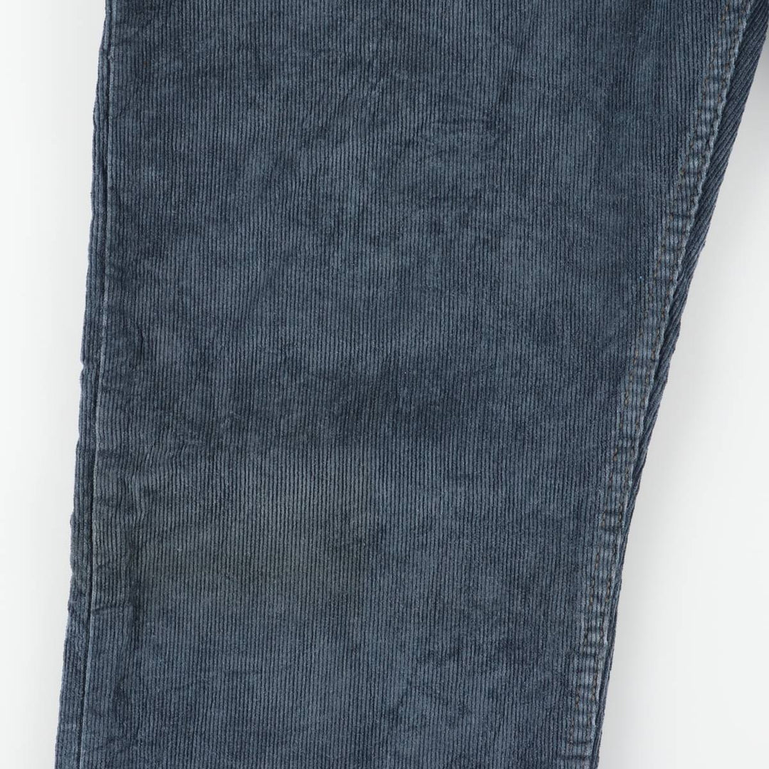 2000'S Levi's 559 Relaxed Straight Corduroy Pants, Men's, Size W33 cotton Navy blue Vintage Second Hand