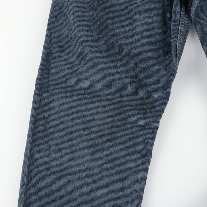 2000'S Levi's 559 Relaxed Straight Corduroy Pants, Men's, Size W33 cotton Navy blue Vintage Second Hand
