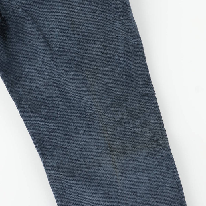 2000'S Levi's 559 Relaxed Straight Corduroy Pants, Men's, Size W33 cotton Navy blue Vintage Second Hand