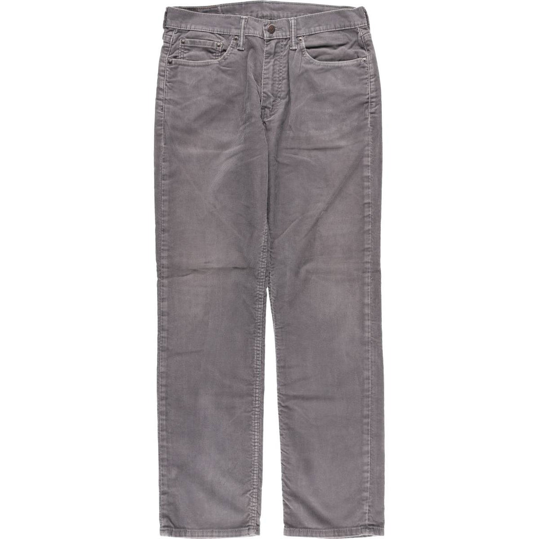 Levi's 514 Corduroy Pants, Men's, Size W34 cotton gray type Vintage Second Hand
