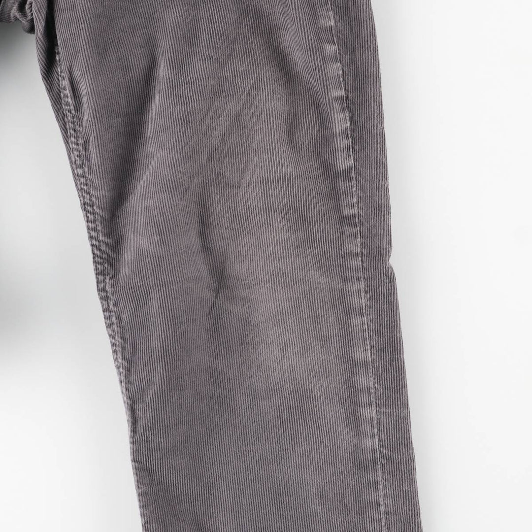 Levi's 514 Corduroy Pants, Men's, Size W34 cotton gray type Vintage Second Hand
