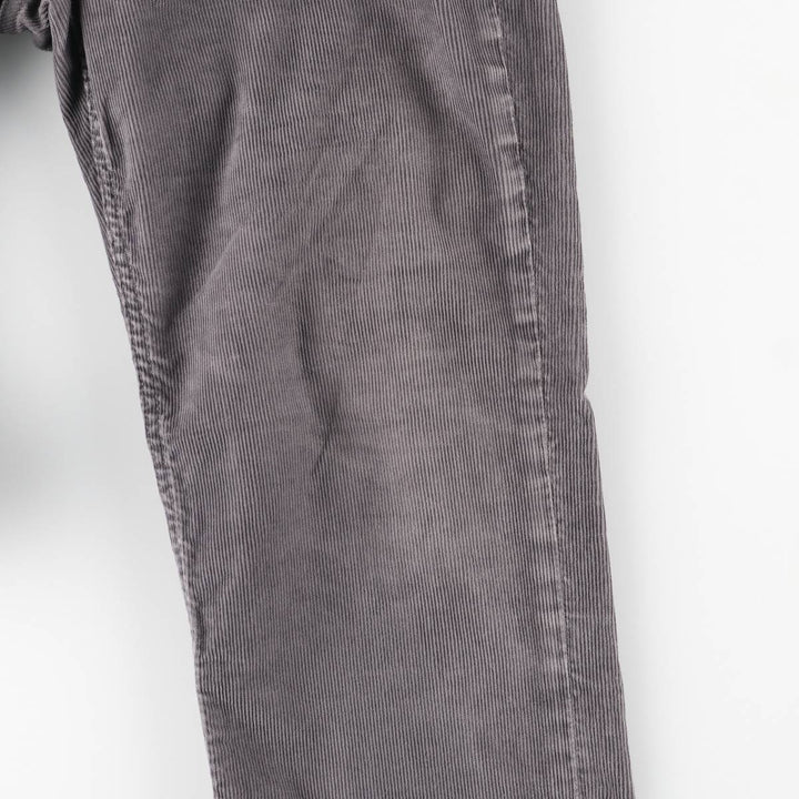 Levi's 514 Corduroy Pants, Men's, Size W34 cotton gray type Vintage Second Hand