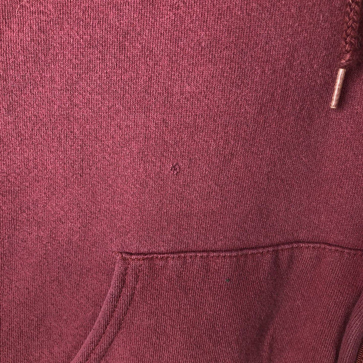 Vintage 90'S Cheetah full-zip sweatshirt hoodie, made in the USA, size M. cotton Red type red-purple Vintage Second Hand