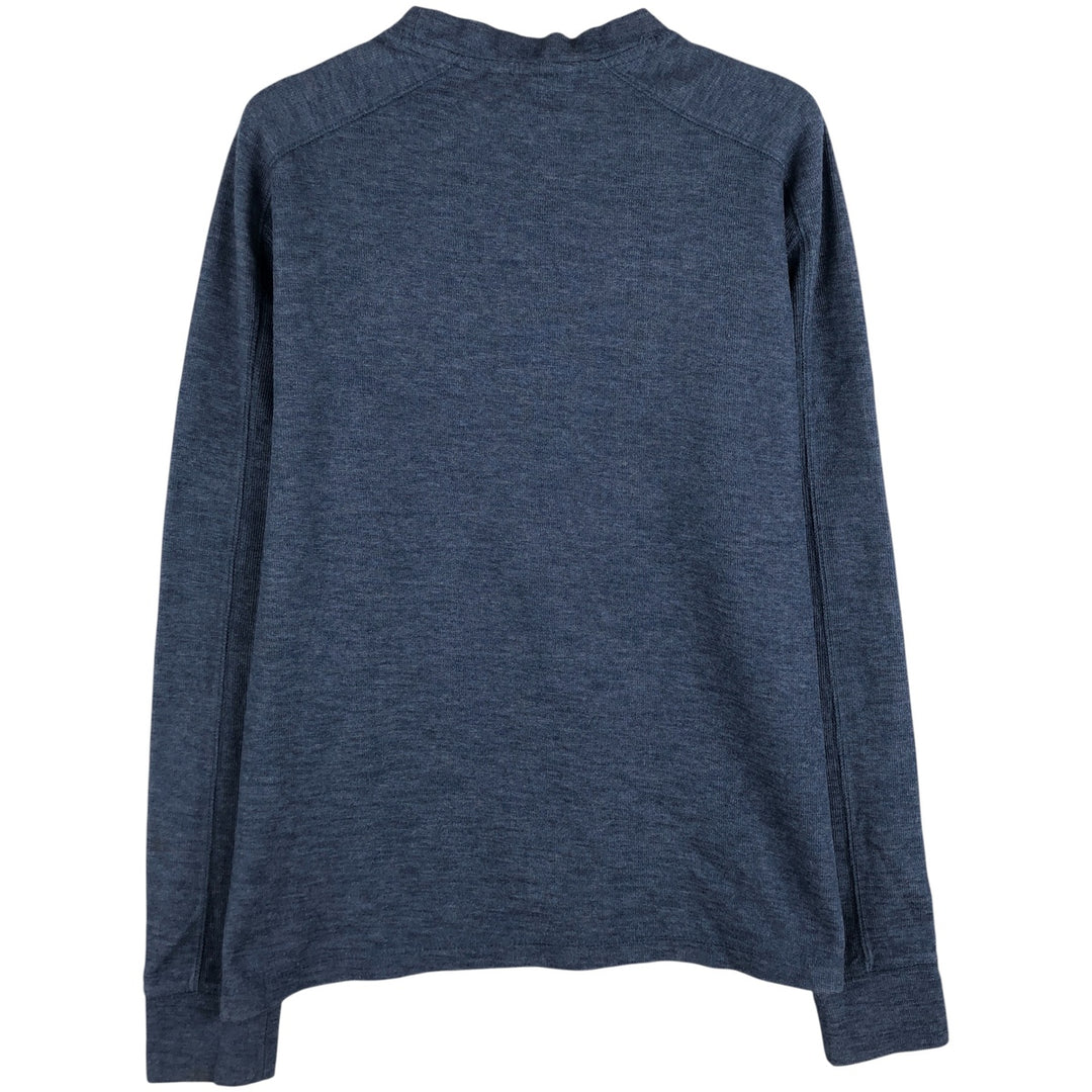 Banana Republic long-sleeved T-shirt, men's size L cotton blue type Vintage Second Hand