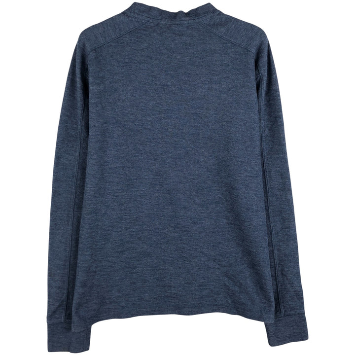 Banana Republic long-sleeved T-shirt, men's size L cotton blue type Vintage Second Hand