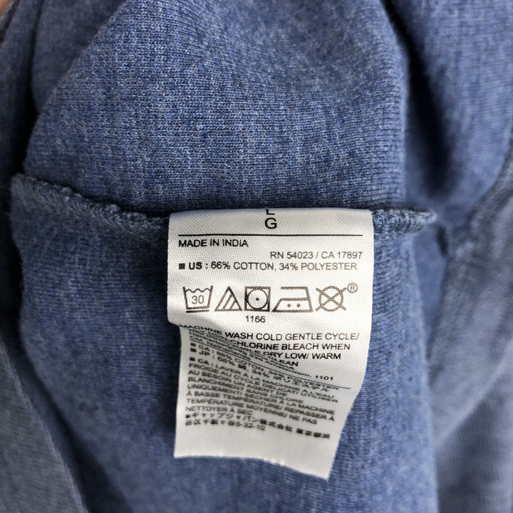 Banana Republic long-sleeved T-shirt, men's size L cotton blue type Vintage Second Hand